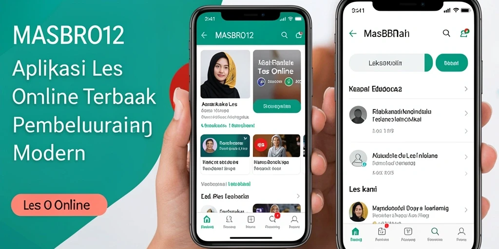 Antarmuka pengguna MASBRO12 yang intuitif dan mudah digunakan.