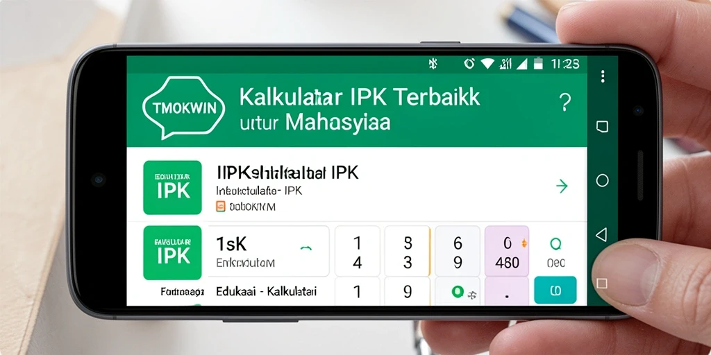 Tampilan antarmuka pengguna TMOKWIN yang intuitif dan menarik.
