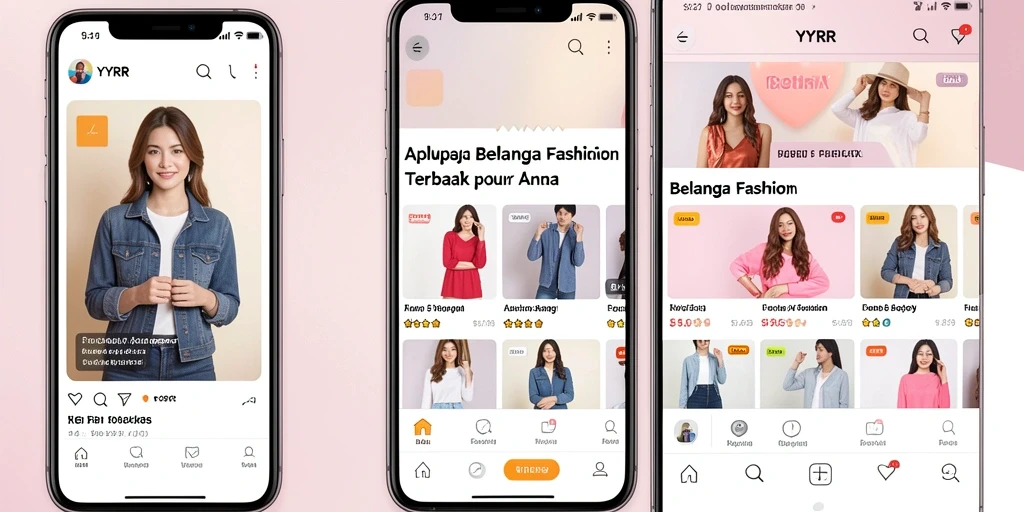 Screenshot utama YYRR menunjukkan antarmuka pengguna yang stylish dan intuitif.